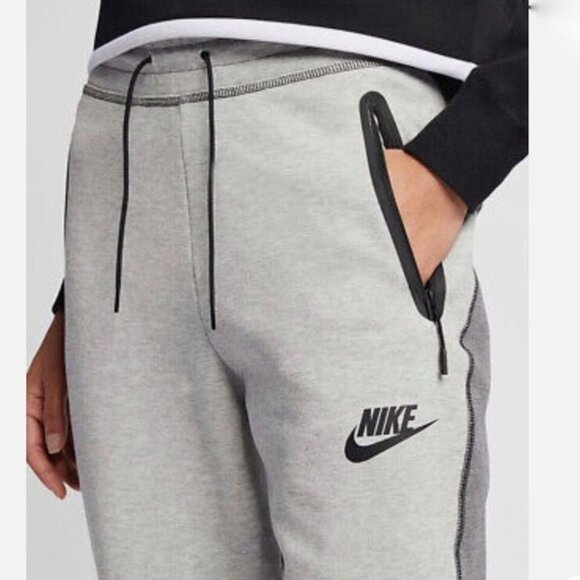 Nike Sportswear Colorblock Cropped Tech Fleece Jogger sz XL EUC - Picture 10 of 14